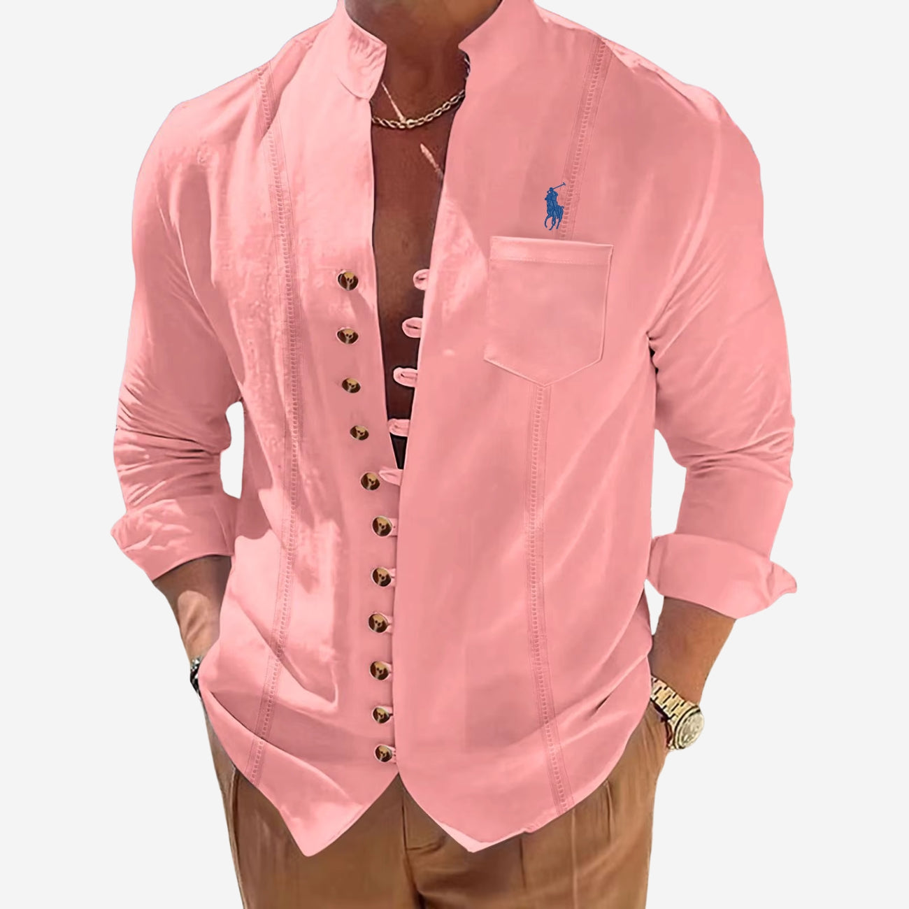 RALPH LAUREN - Camicia casual con bottoni