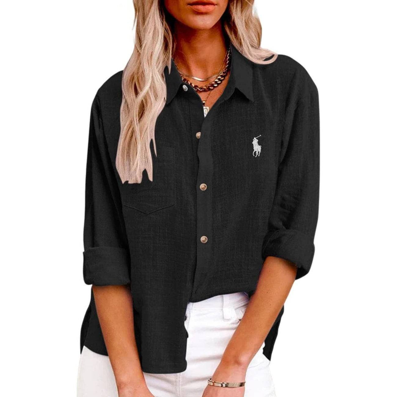 ᏒᎪᏞᏢᎻ ᏞᎪՍᏒЕΝ - Camicia di lino