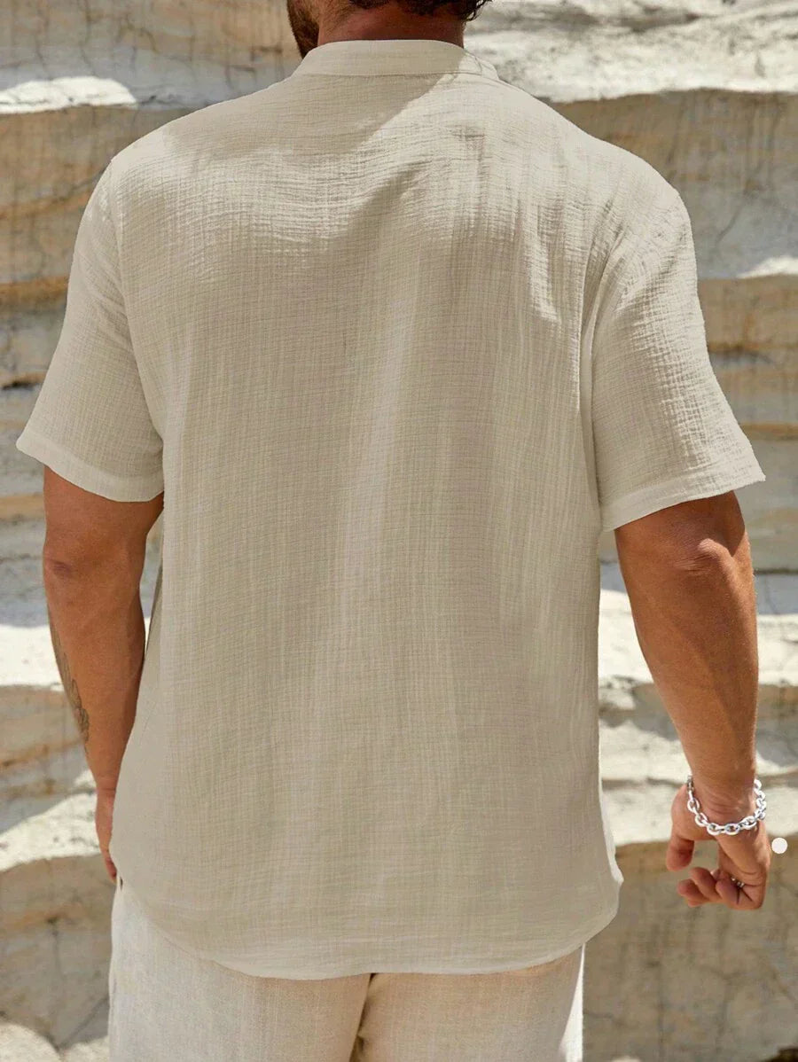 ᏒᎪᏞᏢᎻ ᏞᎪՍᏒЕΝ – Camicia estiva in tessuto di lino