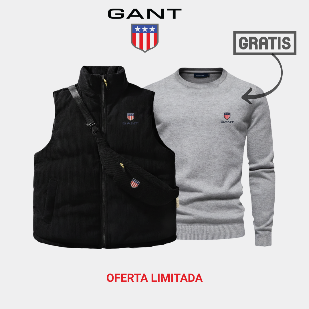 GᎪΝᎢ - Gilet e borsa Combo + Maglia in omaggio Prezzo normale