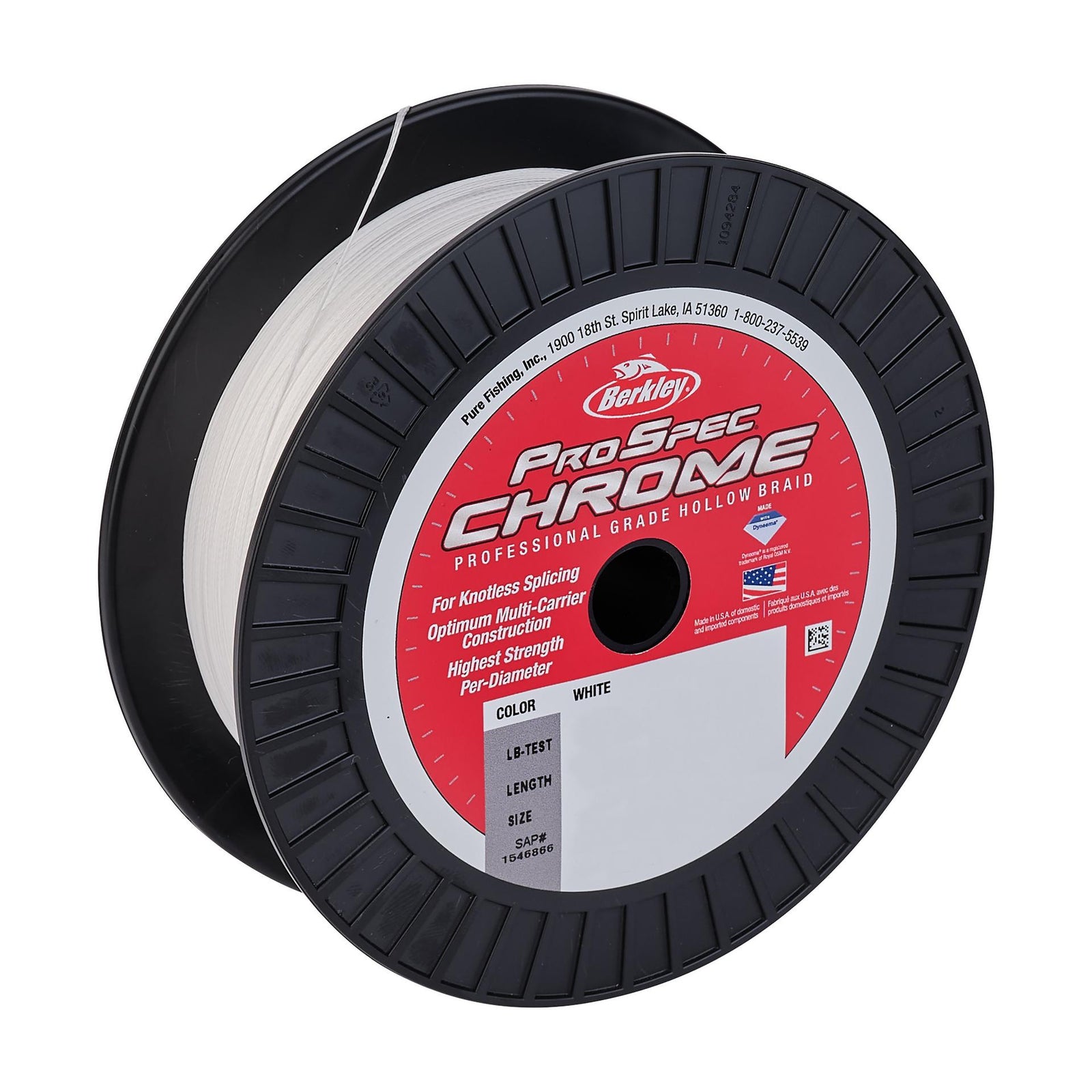 ProSpec® Chrome Premium Hollow Braid