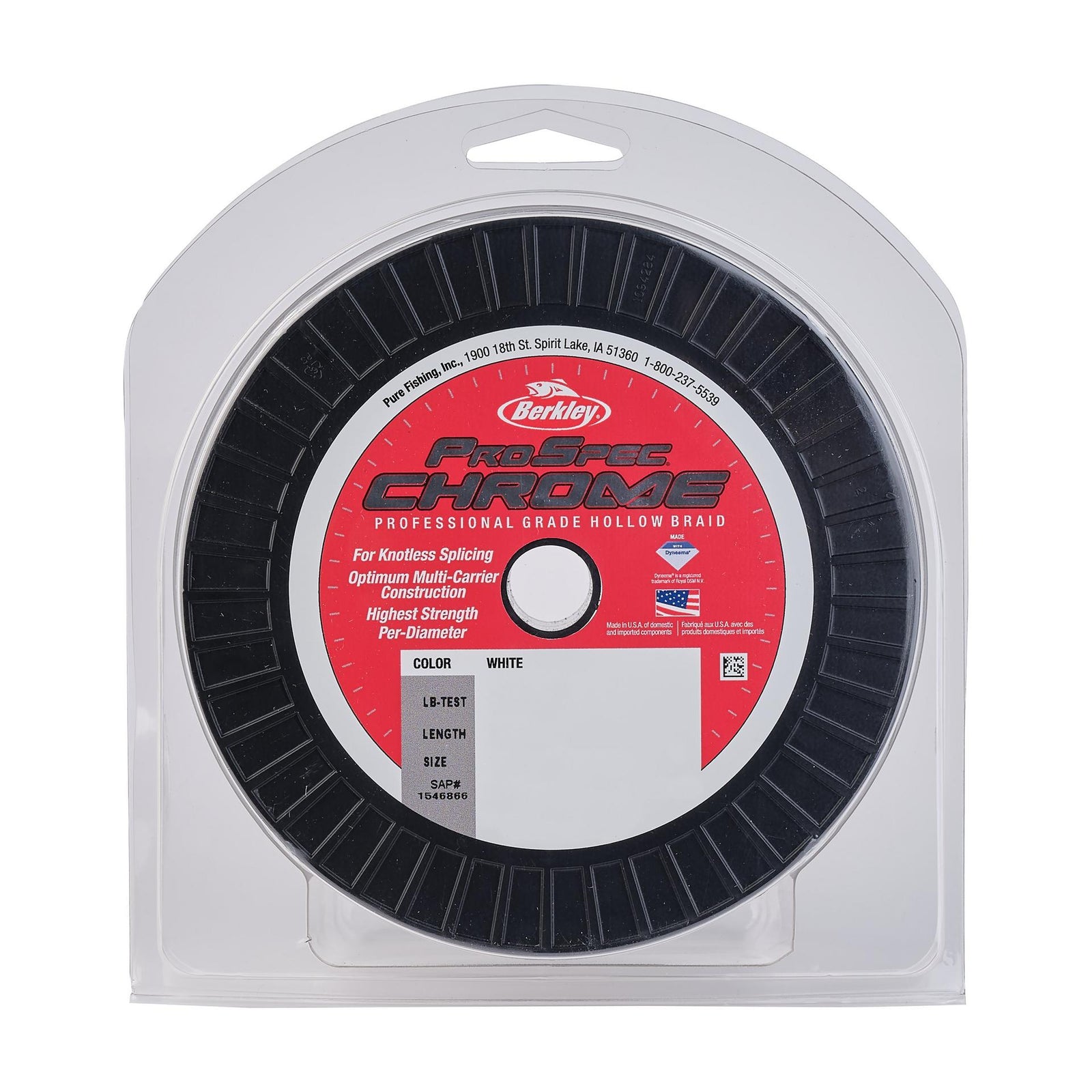 ProSpec® Chrome Premium Hollow Braid