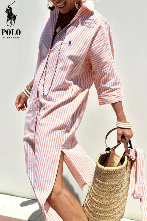 ᏒᎪᏞᏢᎻ ᏞᎪՍᏒЕΝ – Elegante abito chemisier